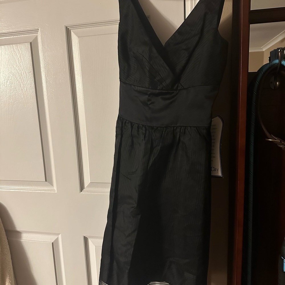 Elegant Black Sleeveless Dress